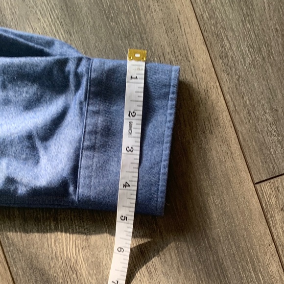 Ann Mashburn Light Blue Textured Fabric - Picture 8 of 8